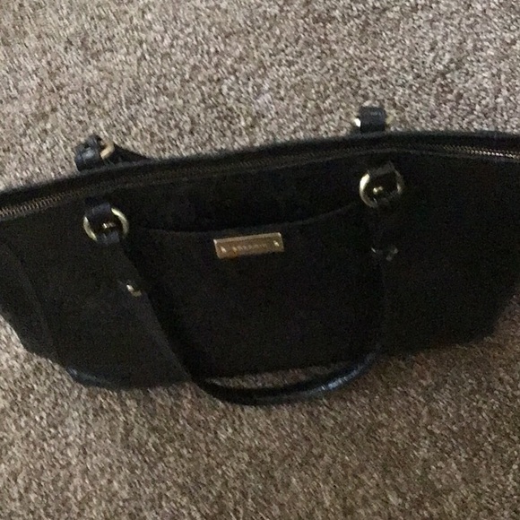 Brahmin Black Leather Large Carry All Travel Tote Bag - Picture 3 of 16